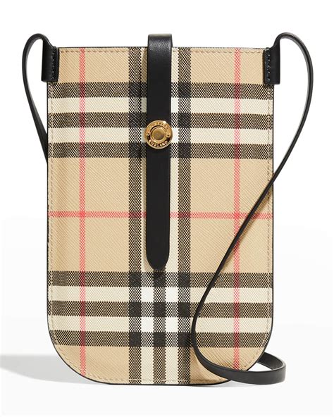 burberry anne|Burberry Anne Vintage Check Phone Crossbody Bag .